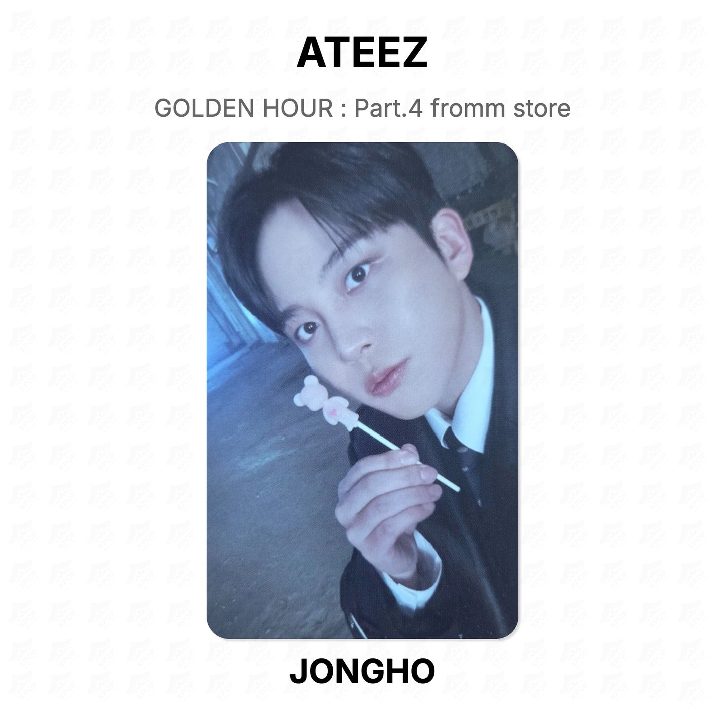 ATEEZ GOLDEN HOUR : Part.4 fromm store Official Photocard