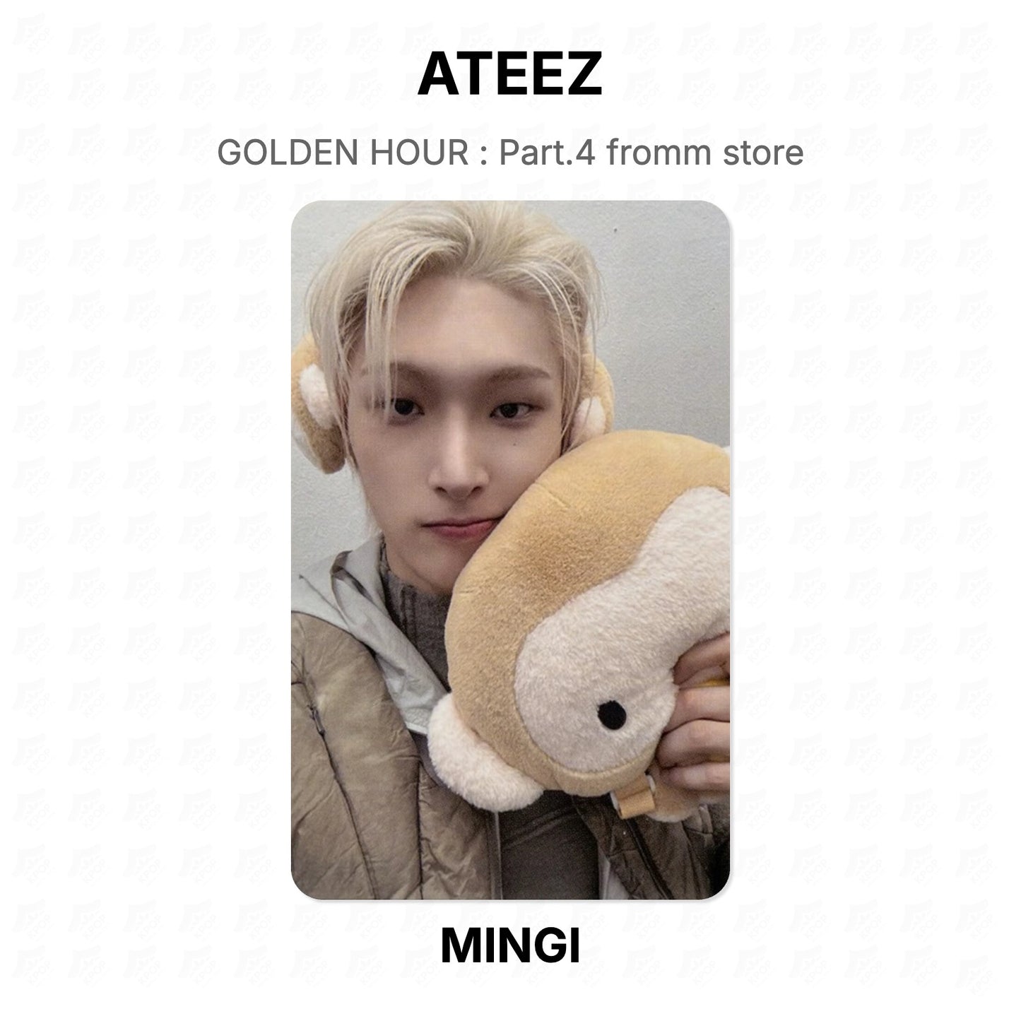 ATEEZ GOLDEN HOUR : Part.4 fromm store Official Photocard
