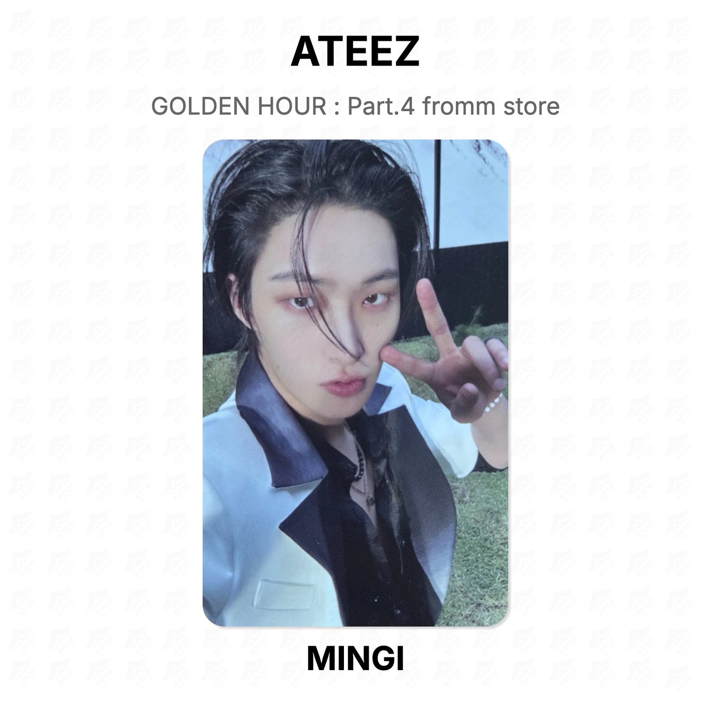 ATEEZ GOLDEN HOUR : Part.4 fromm store Official Photocard