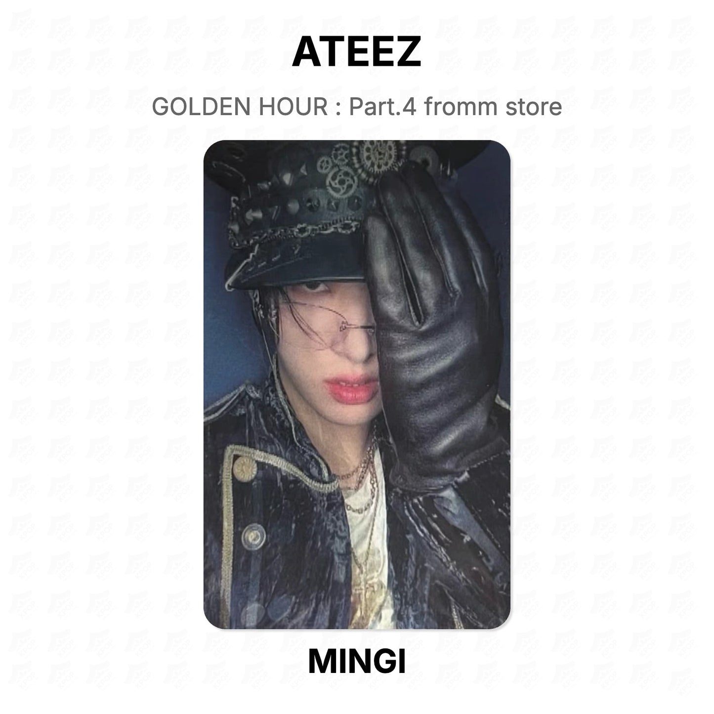 ATEEZ GOLDEN HOUR : Part.4 fromm store Official Photocard