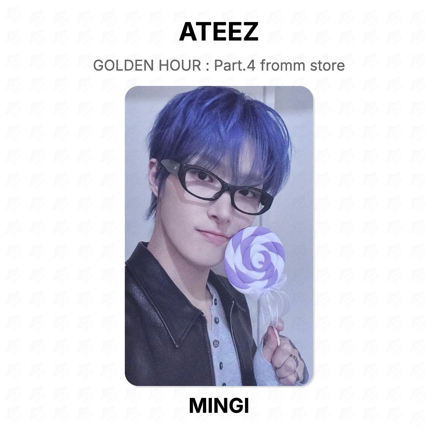ATEEZ GOLDEN HOUR : Part.4 fromm store Official Photocard