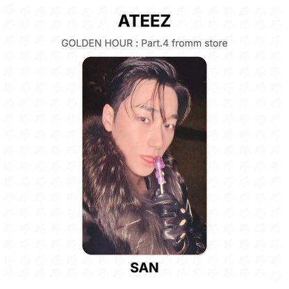 ATEEZ GOLDEN HOUR : Part.4 fromm store Official Photocard