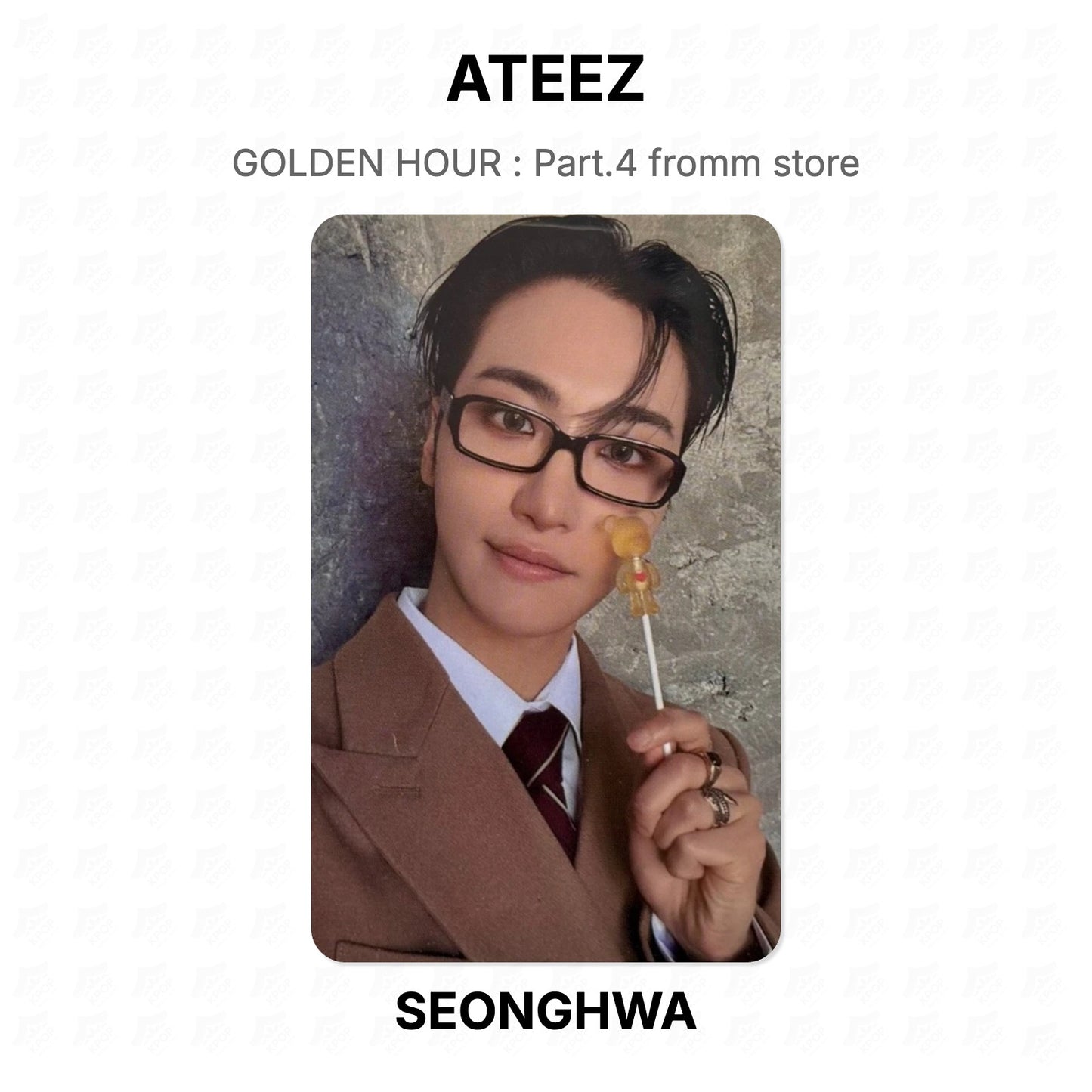 ATEEZ GOLDEN HOUR : Part.4 fromm store Official Photocard