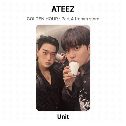 ATEEZ GOLDEN HOUR : Part.4 fromm store Official Photocard