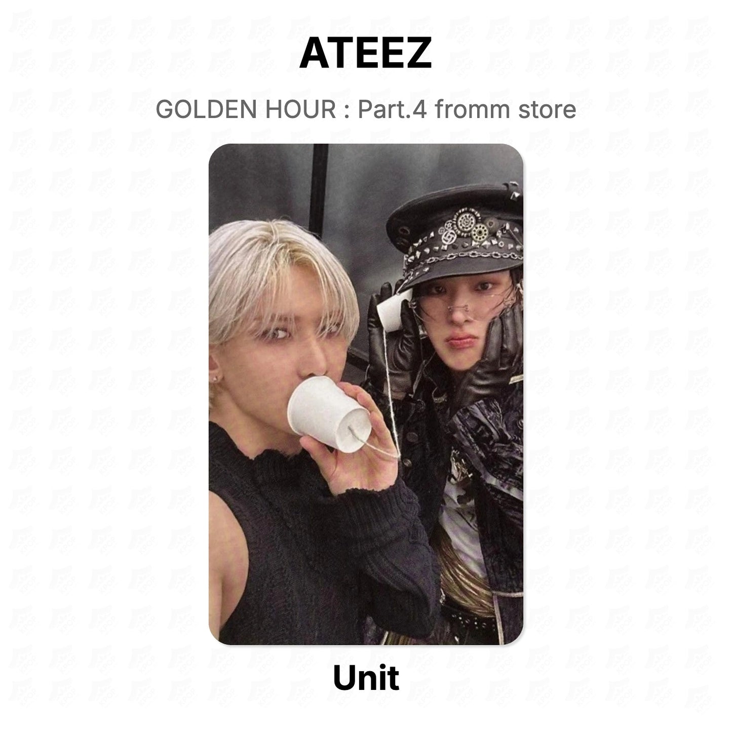 ATEEZ GOLDEN HOUR : Part.4 fromm store Official Photocard