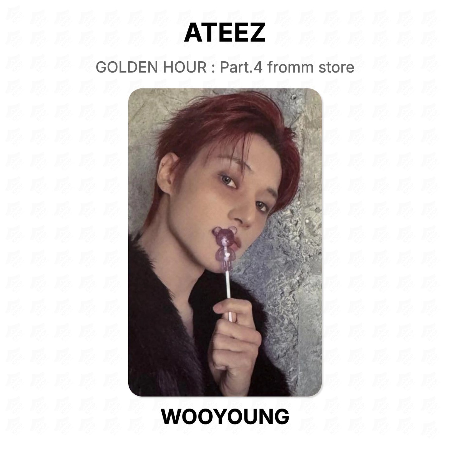 ATEEZ GOLDEN HOUR : Part.4 fromm store Official Photocard