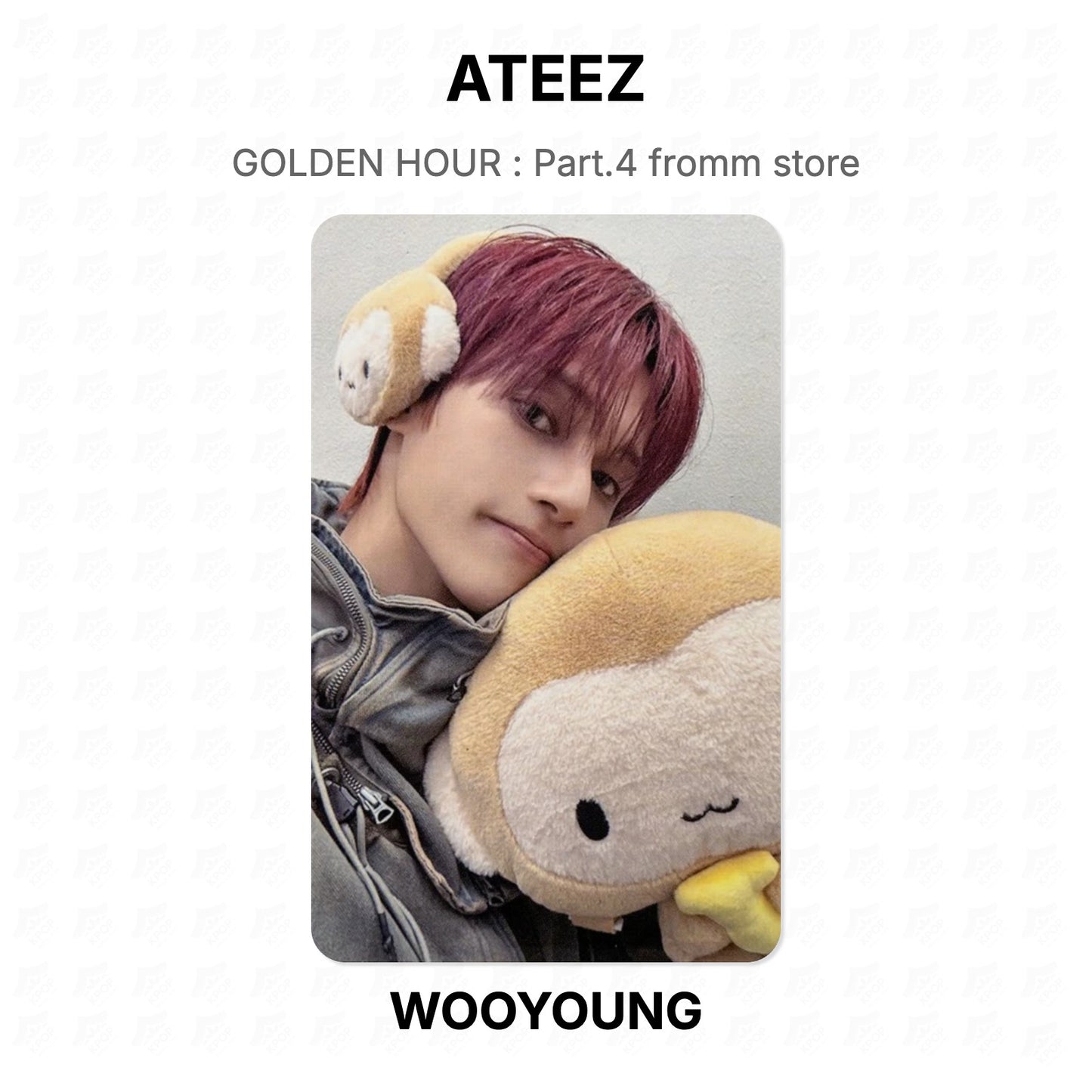ATEEZ GOLDEN HOUR : Part.4 fromm store Official Photocard