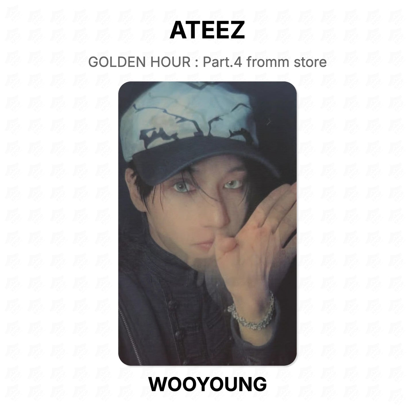 ATEEZ GOLDEN HOUR : Part.4 fromm store Official Photocard