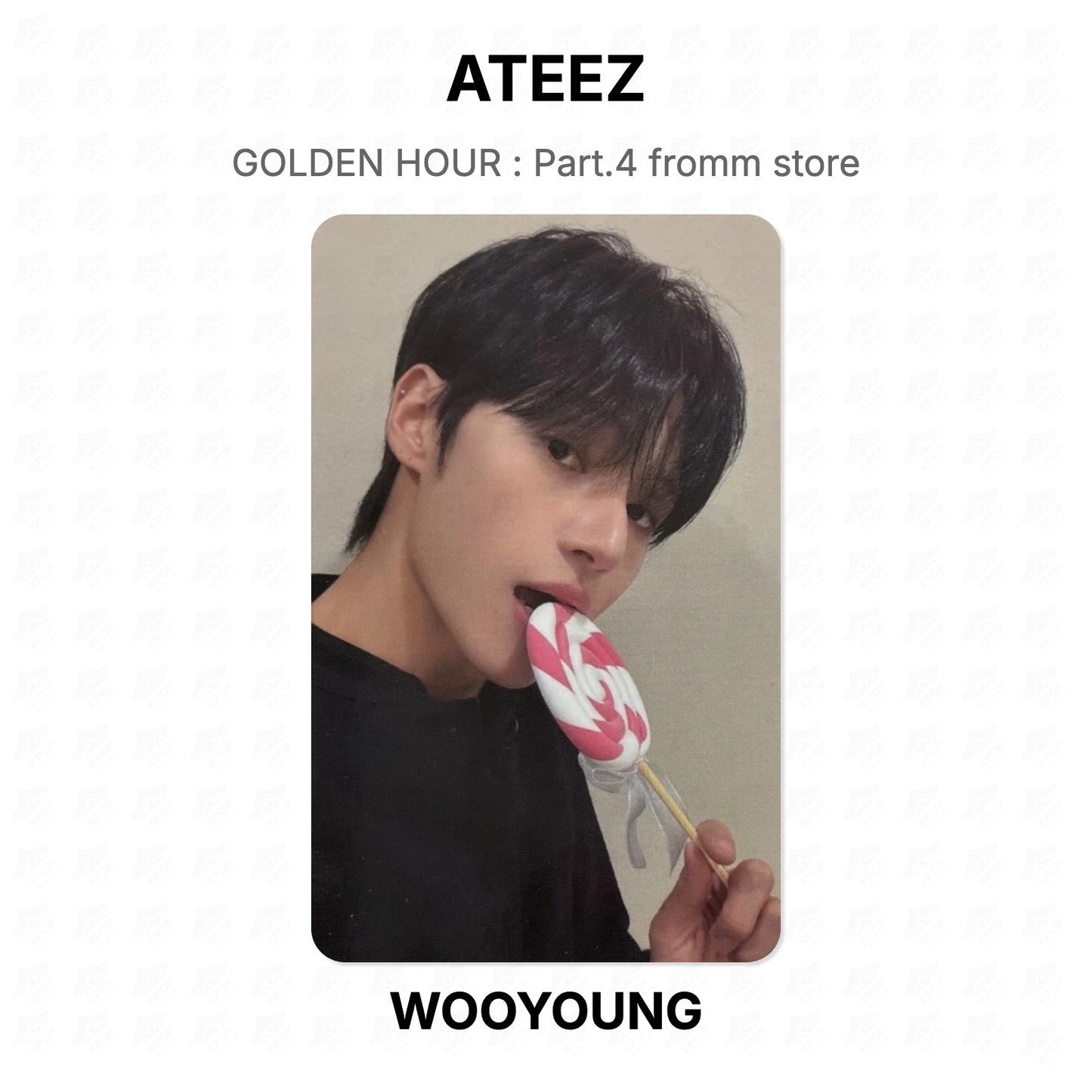 ATEEZ GOLDEN HOUR : Part.4 fromm store Official Photocard