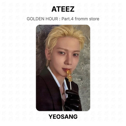 ATEEZ GOLDEN HOUR : Part.4 fromm store Official Photocard