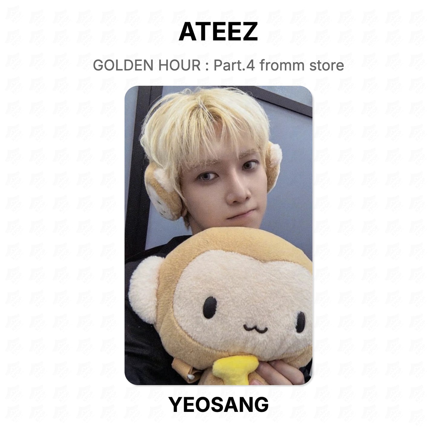 ATEEZ GOLDEN HOUR : Part.4 fromm store Official Photocard