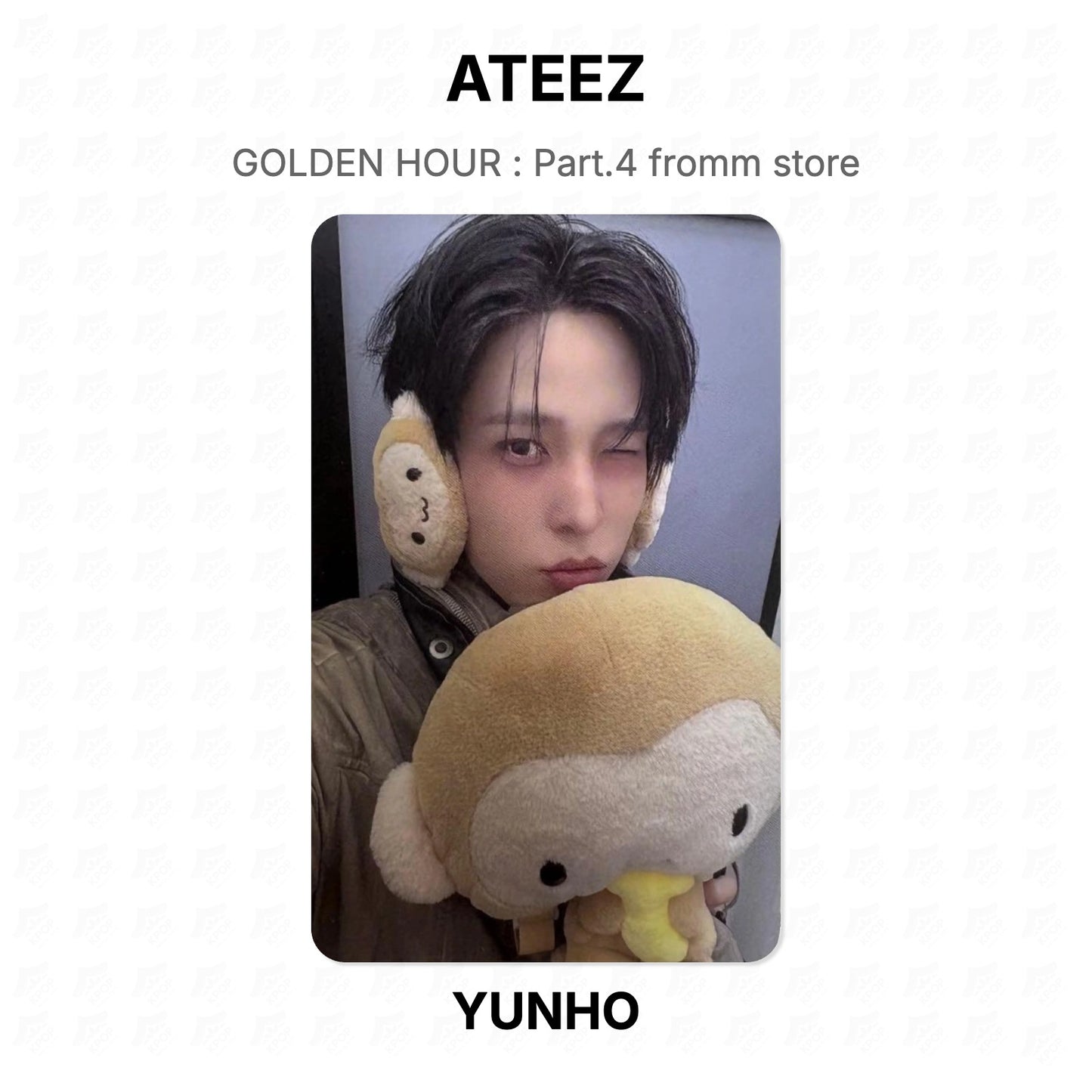 ATEEZ GOLDEN HOUR : Part.4 fromm store Official Photocard