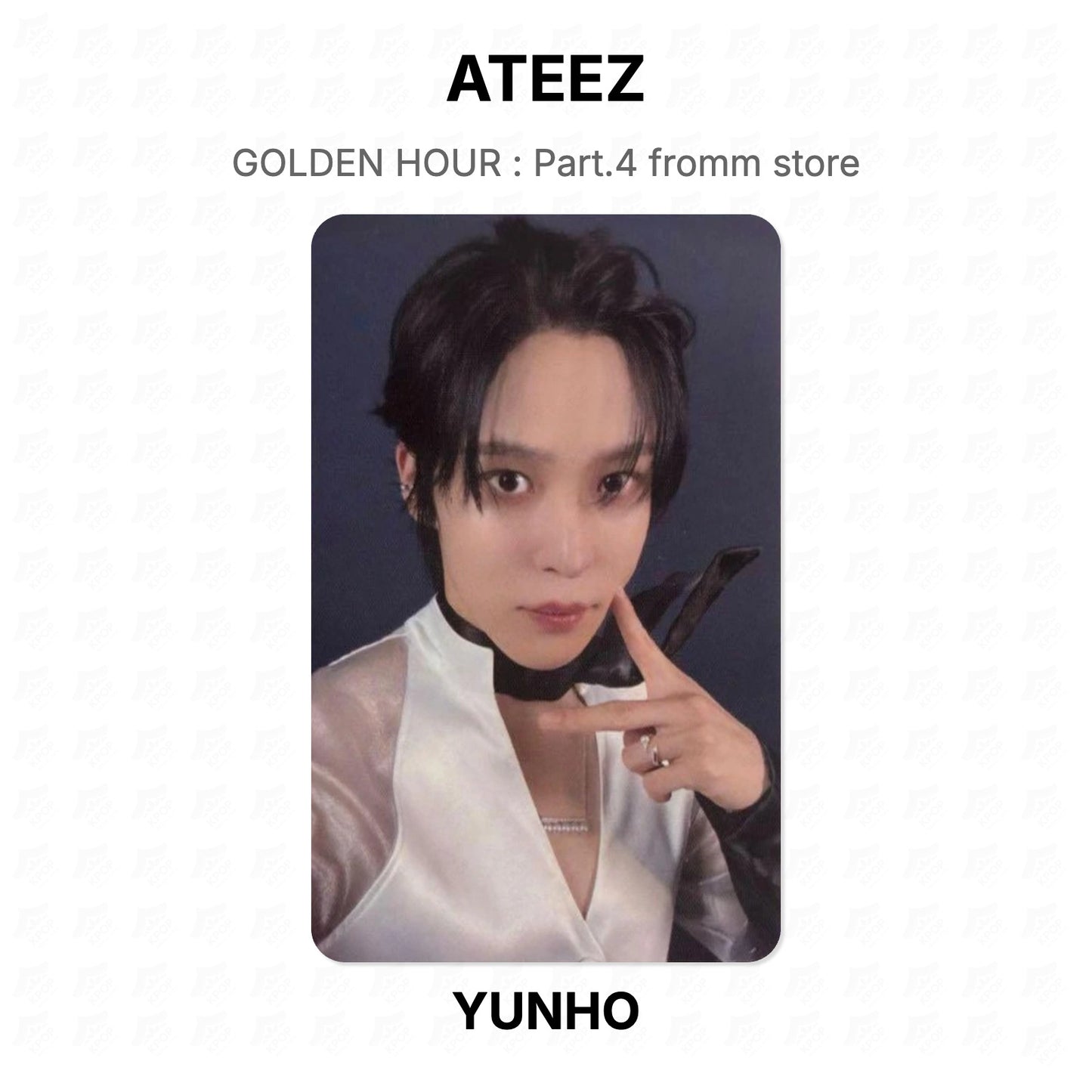 ATEEZ GOLDEN HOUR : Part.4 fromm store Official Photocard