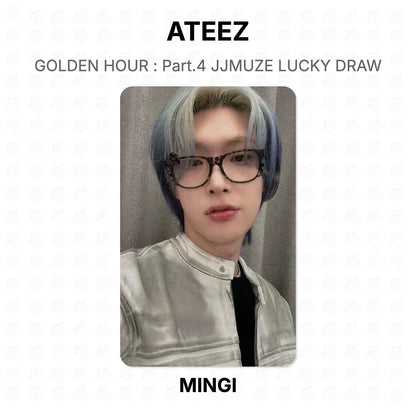 ATEEZ GOLDEN HOUR : Part.4 JJMUZE LUCKY DRAW Official Photocard
