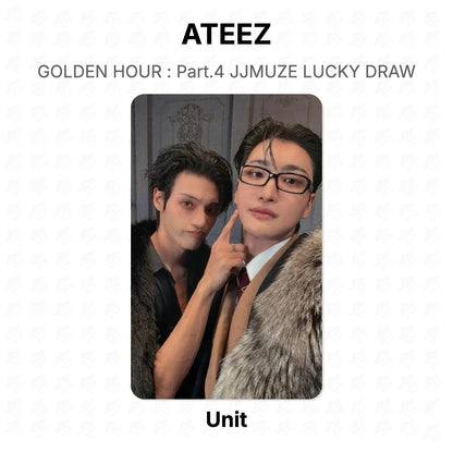 ATEEZ GOLDEN HOUR : Part.4 JJMUZE LUCKY DRAW Official Photocard