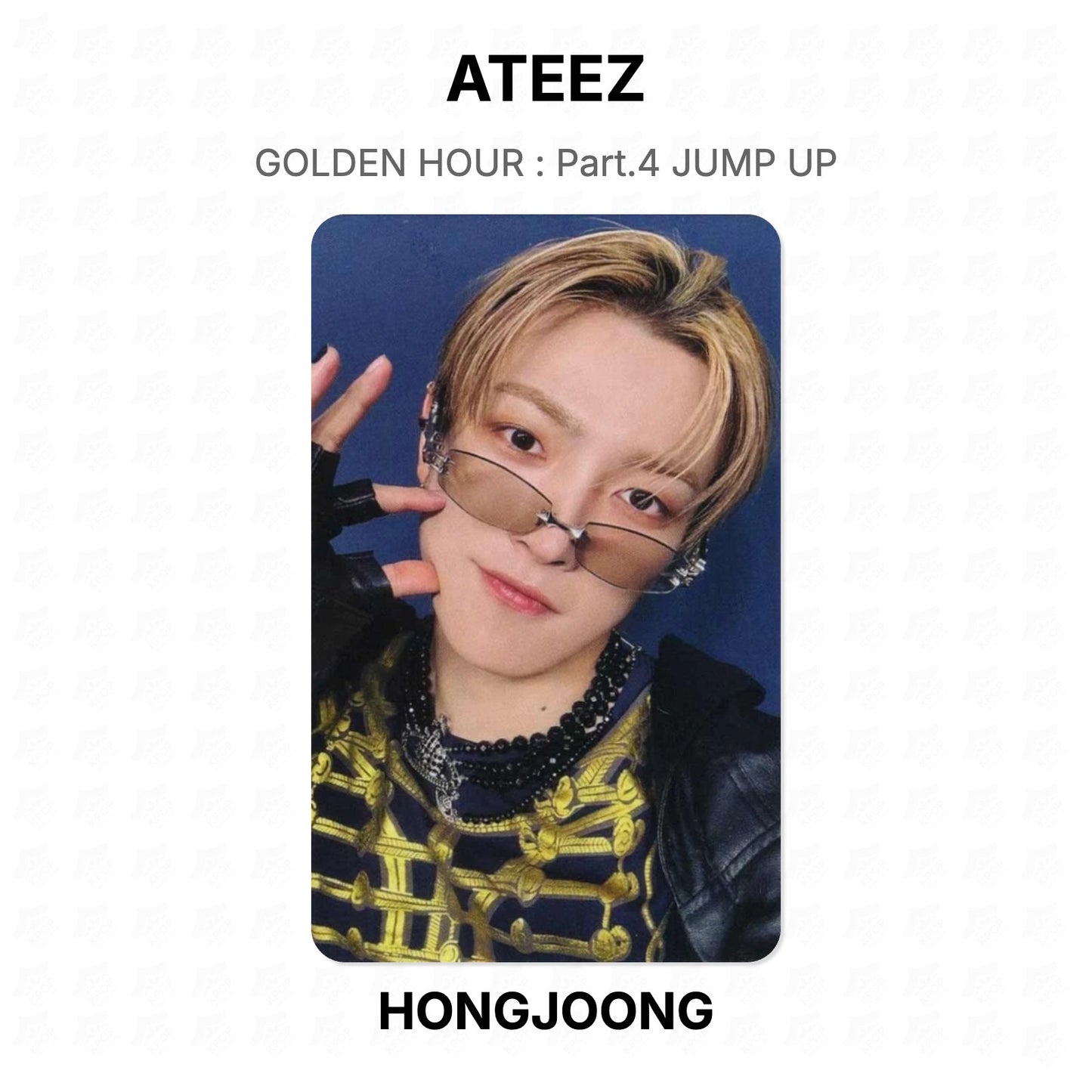 ATEEZ GOLDEN HOUR : Part.4 JUMP UP Official Photocard