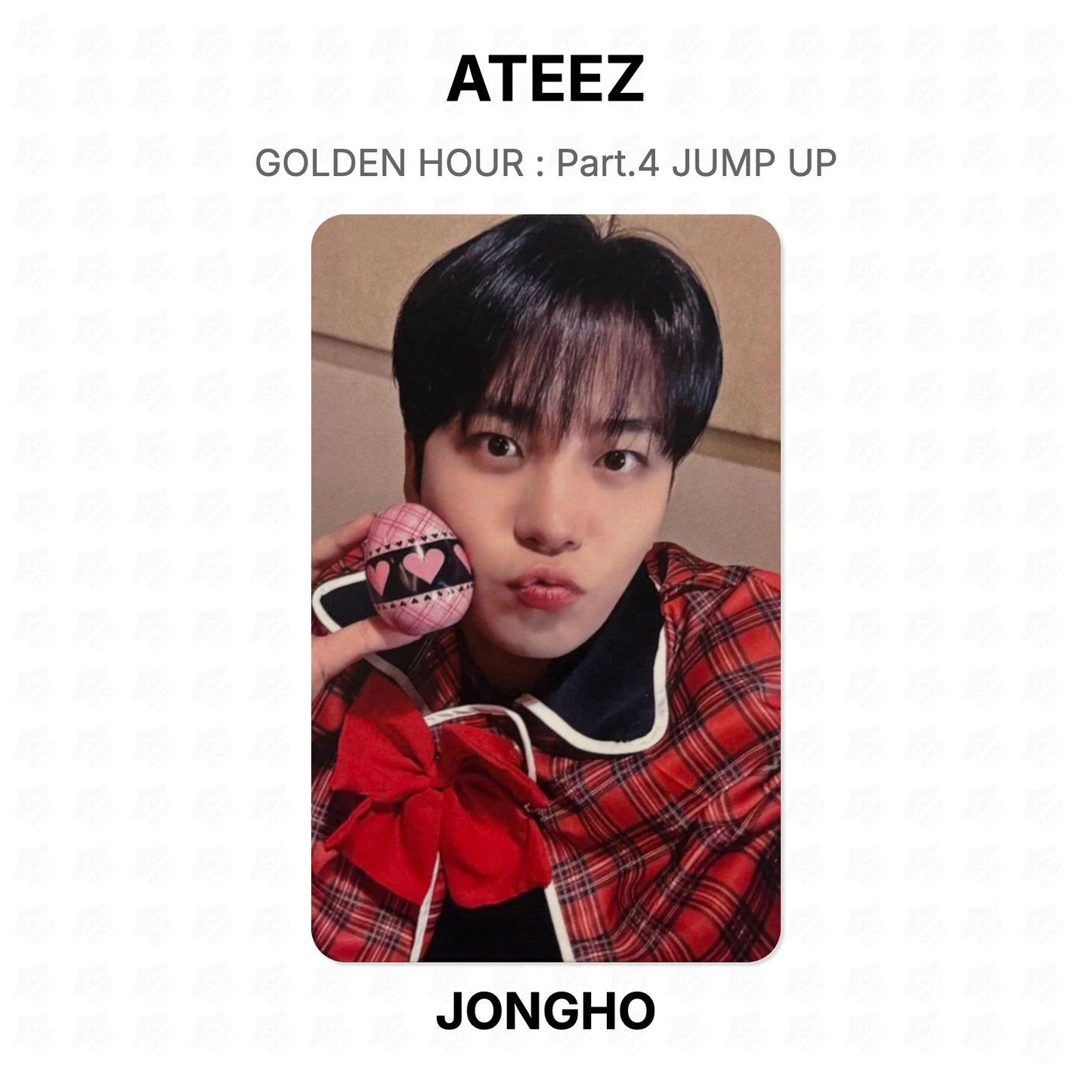 ATEEZ GOLDEN HOUR : Part.4 JUMP UP Official Photocard