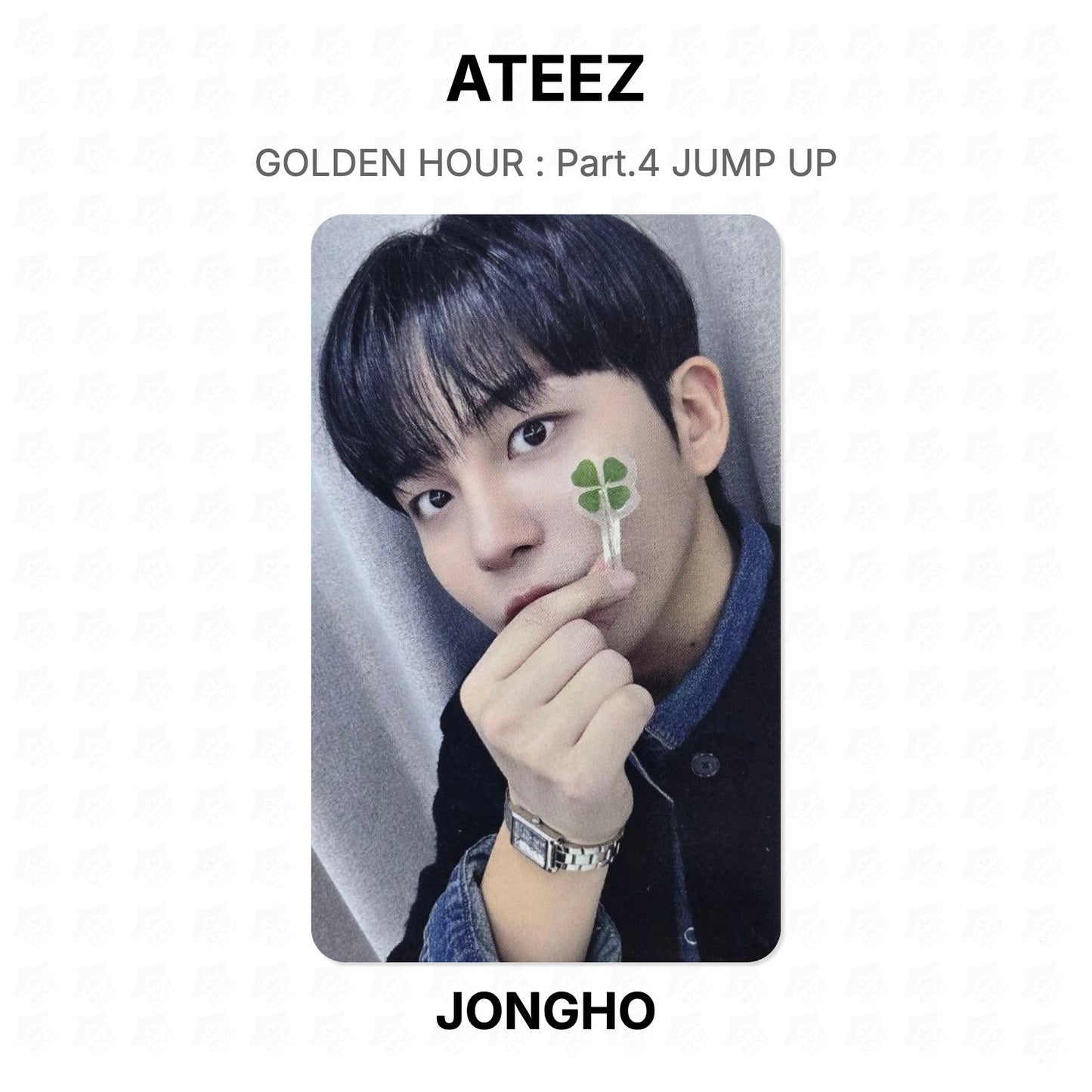 ATEEZ GOLDEN HOUR : Part.4 JUMP UP Official Photocard