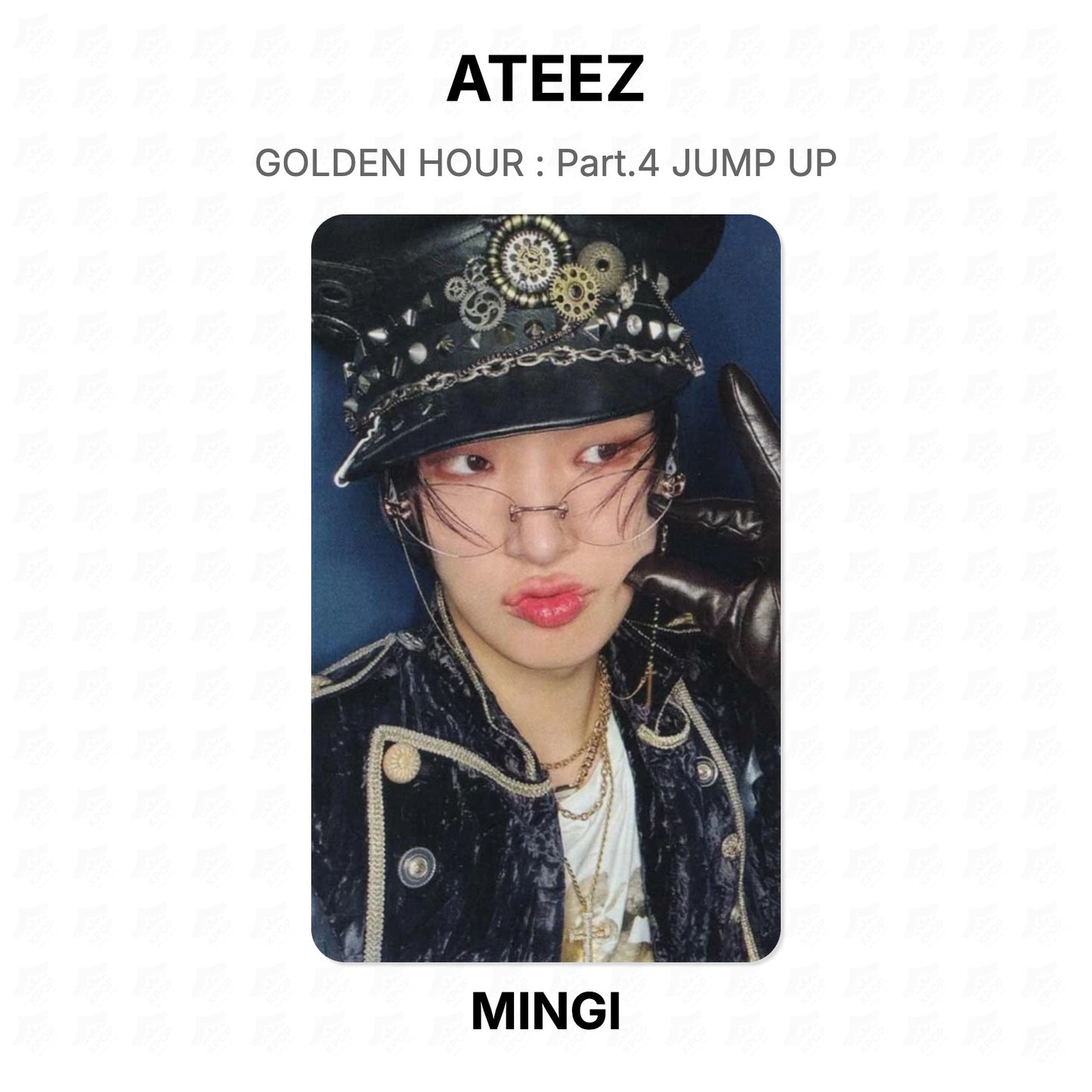 ATEEZ GOLDEN HOUR : Part.4 JUMP UP Official Photocard