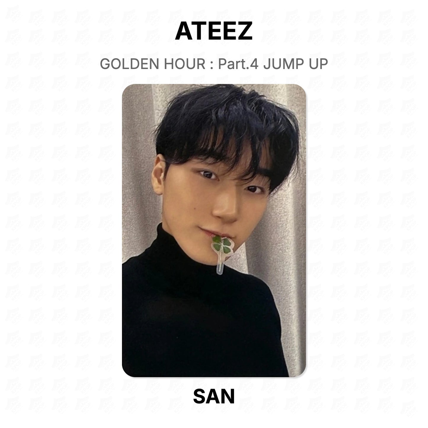 ATEEZ GOLDEN HOUR : Part.4 JUMP UP Official Photocard