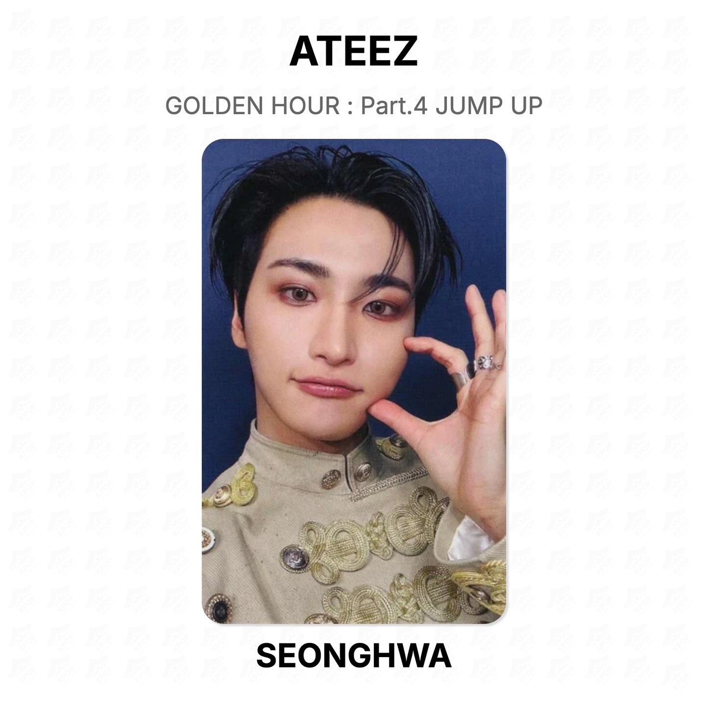 ATEEZ GOLDEN HOUR : Part.4 JUMP UP Official Photocard
