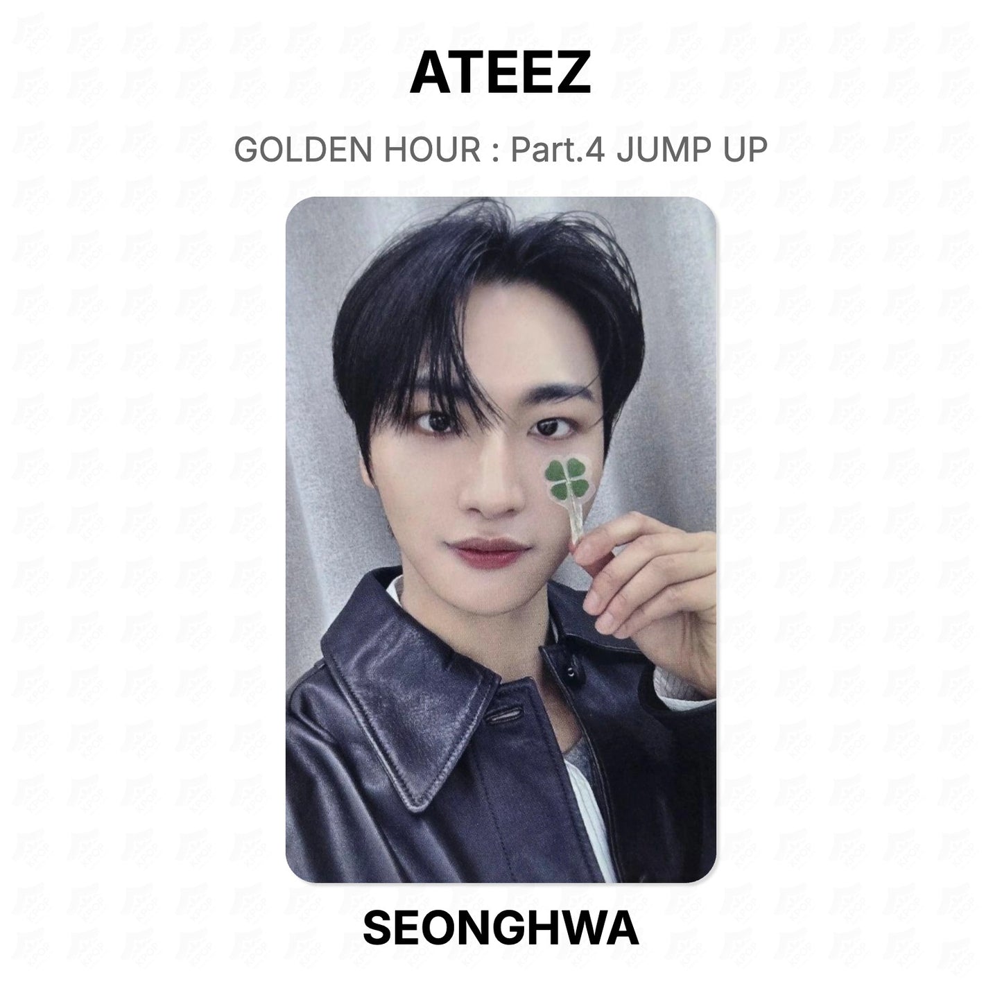 ATEEZ GOLDEN HOUR : Part.4 JUMP UP Official Photocard
