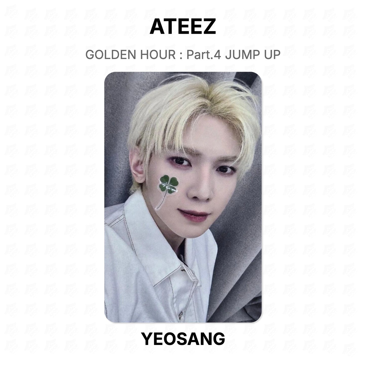 ATEEZ GOLDEN HOUR : Part.4 JUMP UP Official Photocard