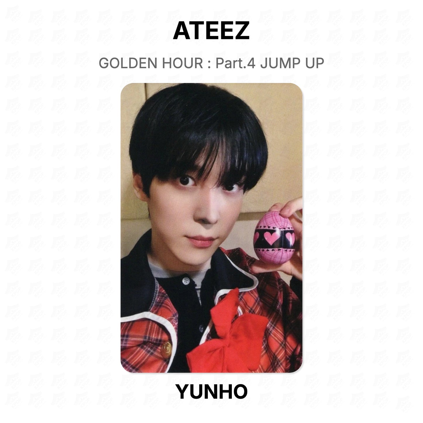 ATEEZ GOLDEN HOUR : Part.4 JUMP UP Official Photocard
