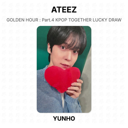 ATEEZ GOLDEN HOUR : Part.4 KPOP TOGETHER LUCKY DRAW Official Photocard