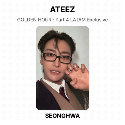 ATEEZ GOLDEN HOUR : Part.4 LATAM Exclusive Official Photocard