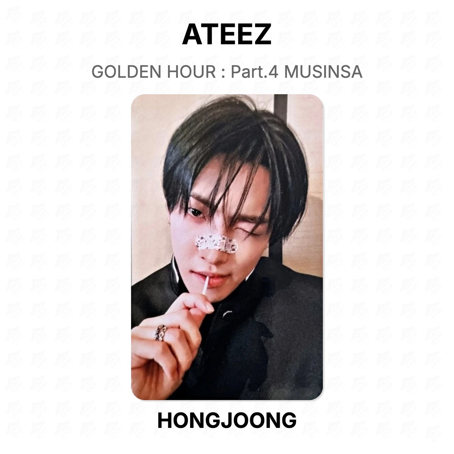 ATEEZ GOLDEN HOUR : Part.4 MUSINSA Official Photocard