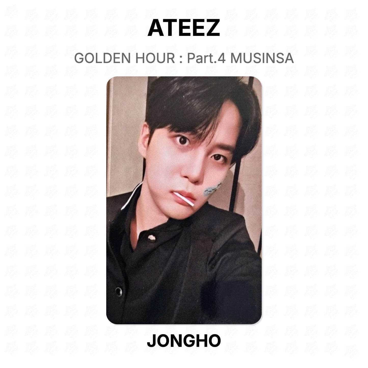 ATEEZ GOLDEN HOUR : Part.4 MUSINSA Official Photocard