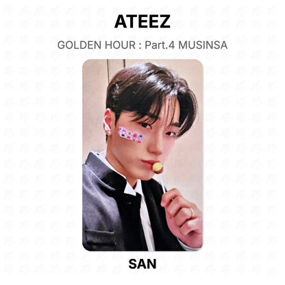ATEEZ GOLDEN HOUR : Part.4 MUSINSA Official Photocard