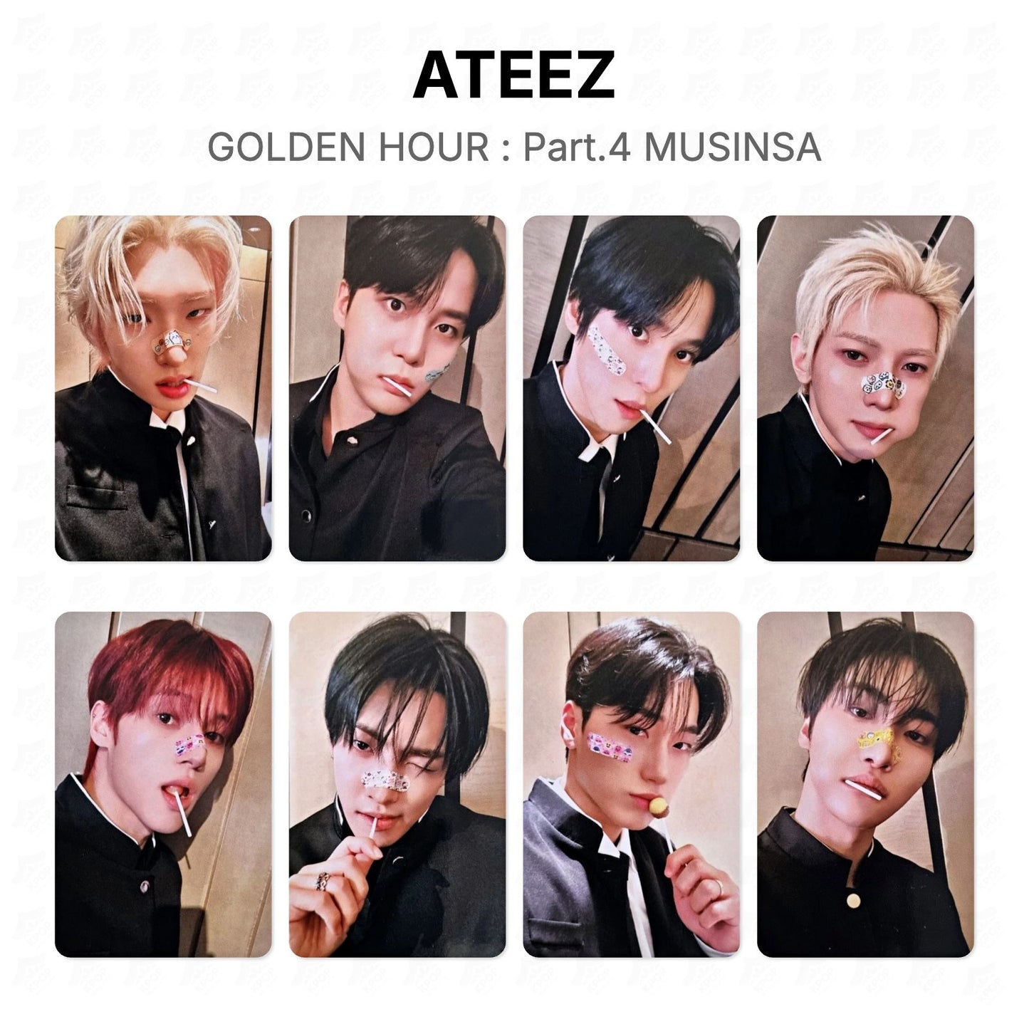 ATEEZ GOLDEN HOUR : Part.4 MUSINSA Official Photocard