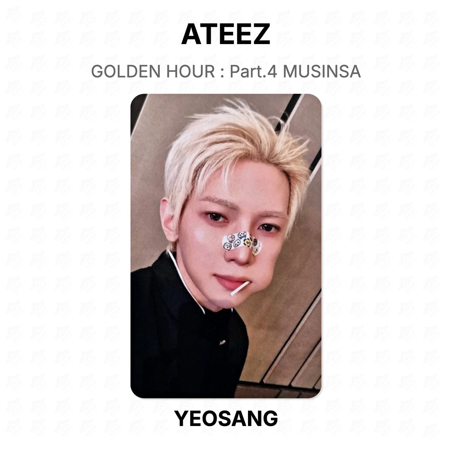 ATEEZ GOLDEN HOUR : Part.4 MUSINSA Official Photocard