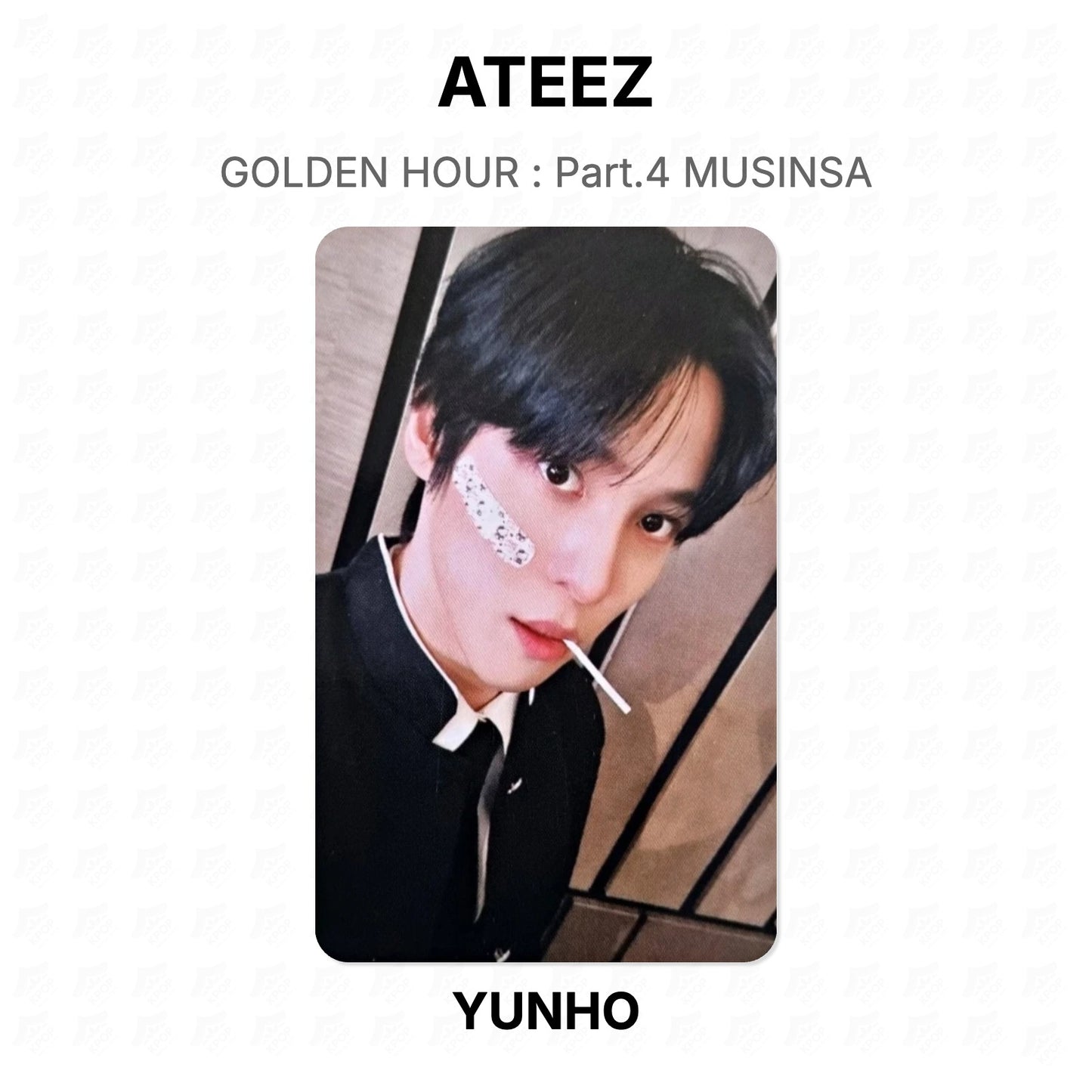 ATEEZ GOLDEN HOUR : Part.4 MUSINSA Official Photocard