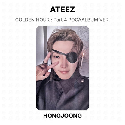 ATEEZ GOLDEN HOUR : Part.4 POCAALBUM VER. Official Photocard
