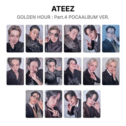 ATEEZ GOLDEN HOUR : Part.4 POCAALBUM VER. Official Photocard