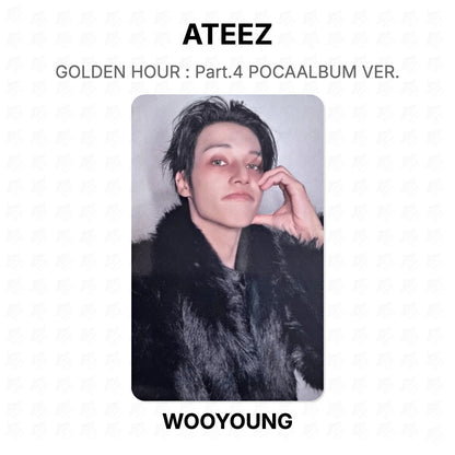 ATEEZ GOLDEN HOUR : Part.4 POCAALBUM VER. Official Photocard