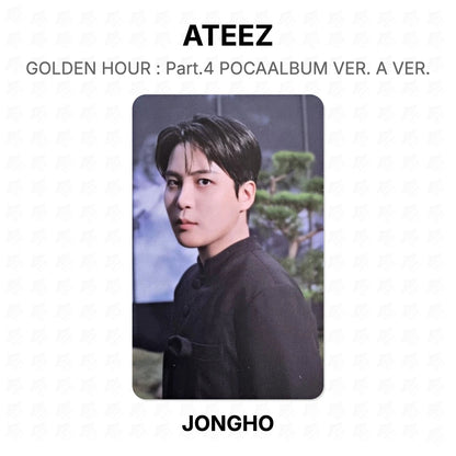 ATEEZ GOLDEN HOUR : Part.4 POCAALBUM VER. A VER. Official Photocard