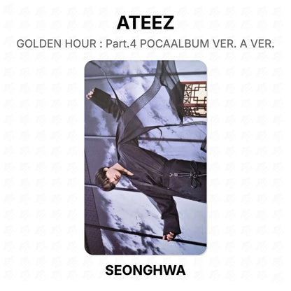 ATEEZ GOLDEN HOUR : Part.4 POCAALBUM VER. A VER. Official Photocard