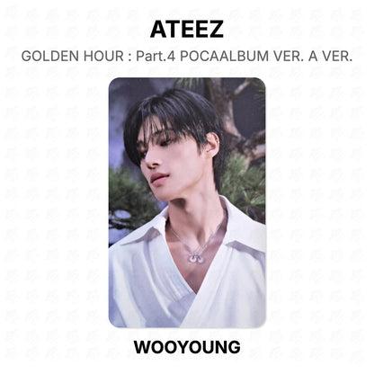 ATEEZ GOLDEN HOUR : Part.4 POCAALBUM VER. A VER. Official Photocard