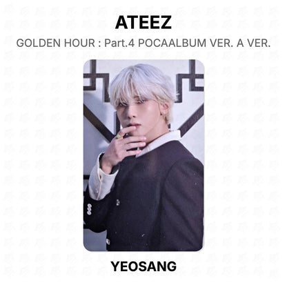 ATEEZ GOLDEN HOUR : Part.4 POCAALBUM VER. A VER. Official Photocard