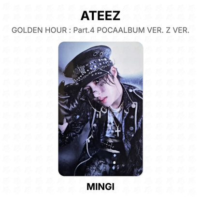 ATEEZ GOLDEN HOUR : Part.4 POCAALBUM VER. Z VER. Official Photocard