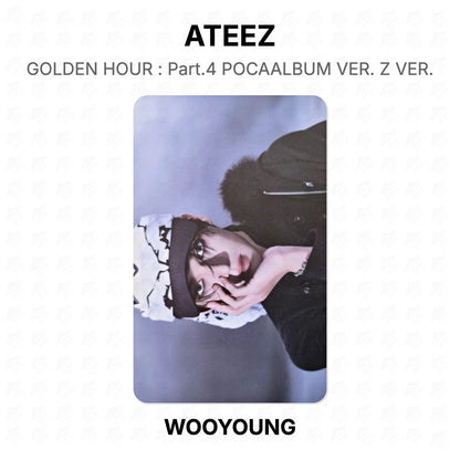 ATEEZ GOLDEN HOUR : Part.4 POCAALBUM VER. Z VER. Official Photocard