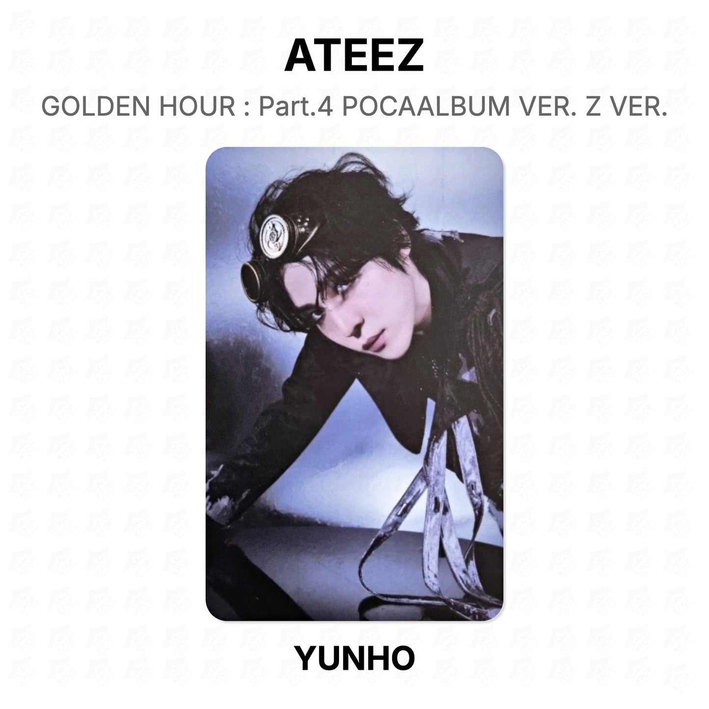 ATEEZ GOLDEN HOUR : Part.4 POCAALBUM VER. Z VER. Official Photocard