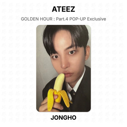 ATEEZ GOLDEN HOUR : Part.4 POP-UP Exclusive Official Photocard