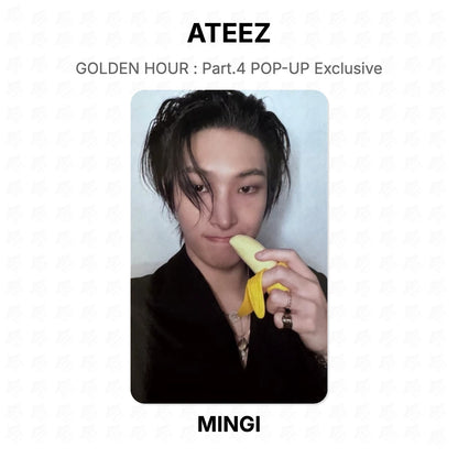 ATEEZ GOLDEN HOUR : Part.4 POP-UP Exclusive Official Photocard