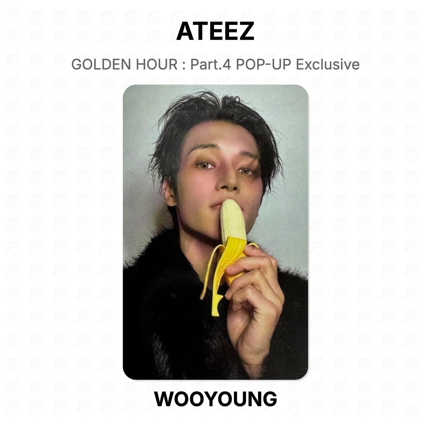 ATEEZ GOLDEN HOUR : Part.4 POP-UP Exclusive Official Photocard