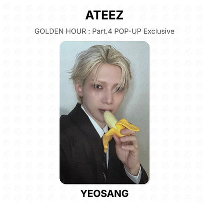ATEEZ GOLDEN HOUR : Part.4 POP-UP Exclusive Official Photocard
